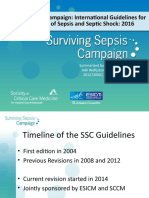 Surviving Sepsis Campaign 2016 Guidelines Presentation Final Revisied