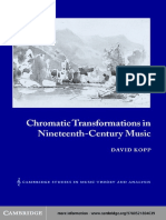 Chromatic Transformations in Nineteenth-Century Music Cambridge Studies in Music Theory and Analysis 2006 PDF