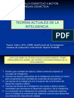 U.d.9. Teorias Actuales de La Inteligencia