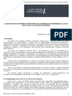 A Qualificação Econômico-Financeira Dos Consórcios de Empresas À Luz Do Art. 33, Inc