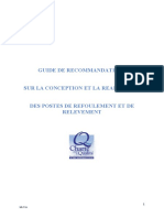 Guide Sur Les Postes de Refoulement Et Relevement