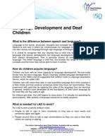 Language Development and Deaf Children 2012 v2 1