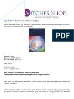 Witches Shop - La Boutique Esoterique Serge Boutboul - Developpez Vos Potentiels Energetiques