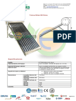 Terma Solar de 80 Litros