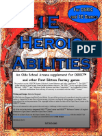 OSRIC Heroic Abilities PDF