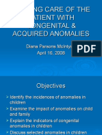 Care of The Patient With Congenital Anomalies 3