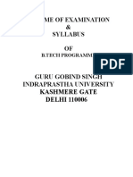 Scheme of Examination & Syllabus OF: Kashmere Gate DELHI 110006