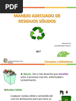 Charla Clasificación de Residuos Sólidos