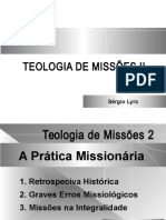 Curso de Teologia de Missões II