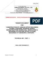 1.TechBid Part 1 - Renovation RepairingofDivisionOffice Misc - Works