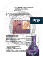 BIOCHEM Types of Neurotransmitters PDF