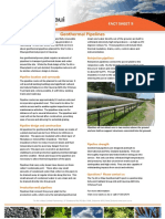 TAOM Fact Sheet 9 Geothermal Pipelines