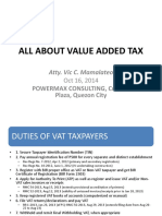 ALL ABOUT VALUE ADDED TAX - Mamalateo 2014POWERMAX