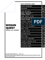 1999 NISSAN QUEST Service Repair Manual PDF