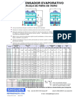 Catálogo Condensadora Evaporativa PDF