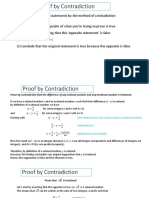 Proof by Contradiction