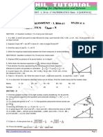 10th Maths Sa-1 Sep 2016 Question Paper - 1 PDF