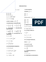 Formulario Fisica 1-Completo