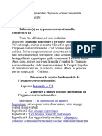 Comment Apprendre L'hypnose Conversationnelle Quand On Est Débutant