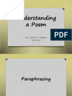 Lesson 4 Understanding A Poem