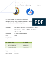 CPB 30603-Qa & QC in Chemical Engineering Task: From Your Field, Choose Any Problem and Apply QA & QC (Without Data and No