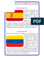 Reseña Histórica de La Bandera Del Ecuado1