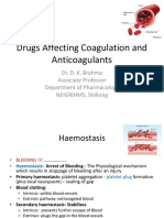 Drugs Affecting Coagulation and Anticoagulants