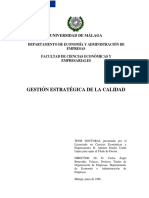 Gestión Estratégica de La Calidad PDF