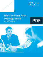 ACE Guide - Pre-Contract Risk Management