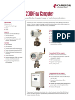 Cameron Scanner 2000 Data Sheet