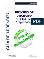 Guia Disciplina Operativa II Disponibilidad