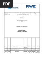 1007 DISQ 0 J SS 33033 Shutdown Valve Specification