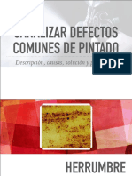 Canalizar Defectos Comunes de Pintado