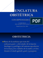 Nomenclatura Obstétrica