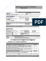 Ficha de Monitoreo de La Práctica Pedagógica Aula - Anexo-01