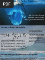 Derretimiento de Los Glaciares o Polos