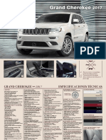 Ficha Tecnica Grand-Cherokee Limited Summit 2017