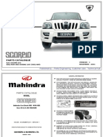 Mahindra Scorpio Catalogo de Partes