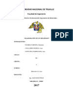 Informe de Elaboración de Hexapodo