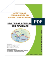 Angostura Propuesta Alto Apurimac AngosturaPropuesta - Huber - Valdivia - Pinto 15 Enero