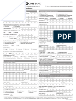 CIMB Loan Application