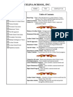 Acelina School Table of Contents Website