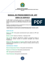 Manual de Preenchimento de Art PDF