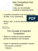 Oligopoly and Monopolistic Market