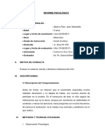 Informe Psicologico 10