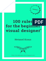 100 Rules For The Visual Designer - 640x960 PDF