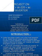 Project On Inverter