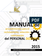 Manual para Reclutamiento