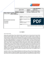 Tarea Formativa Los Objetos Silvina Ocampo