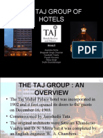 Organizational Behaviour Case Study - The TAJ Group of Hotels